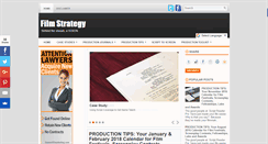Desktop Screenshot of filmstrategy.com